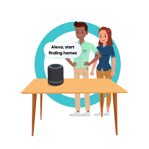 Search by Voice - Alexa, start finding homes